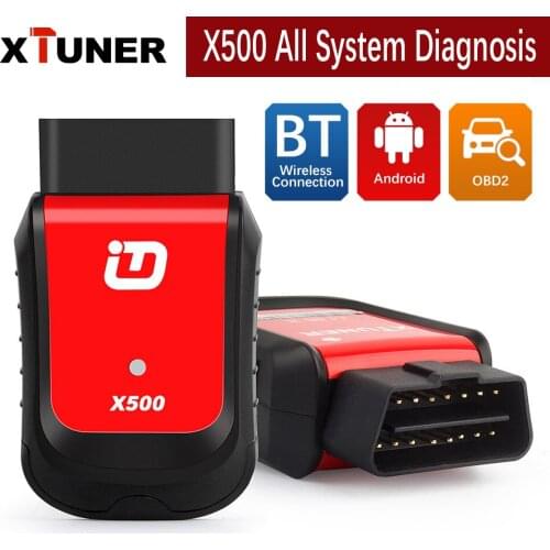 XTUNER X500 Bluetooth Android OBD2 Car Diagnostic Tool Special Function Auto Code Scanner for Engine ABS EPB TPMS DPF Oil Rest