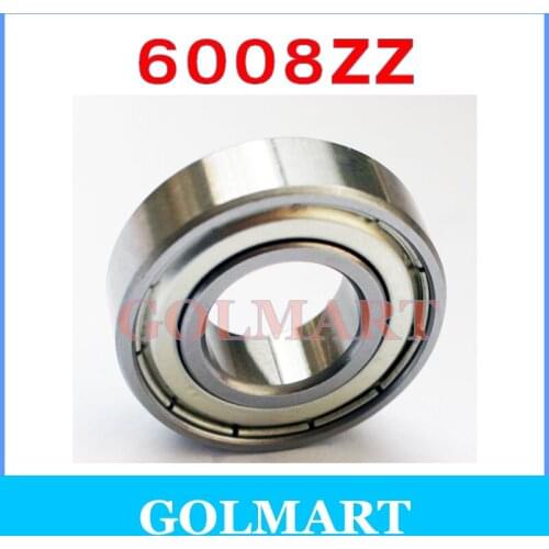3pcs/lot metal shield 6008ZZ steel ball bearing 40x68x15 mm 6008Z bearing 40mm diameter 6008 deep groove ball bearing