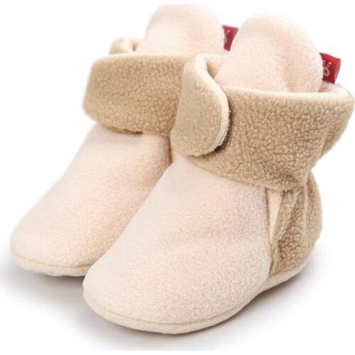 0-24M Baby Boy Girl Shoes Boots Winter Warm Newborn Toddler Shoes Infant Prewalkers Cotton Padded Crib Shoes for baby 12 colors