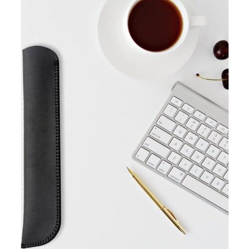 Pencil Sleeve Waterproof Protective Faux Leather Multifunctional Simple Anti-lost Touch Pen Stick Case for Apple Pencil