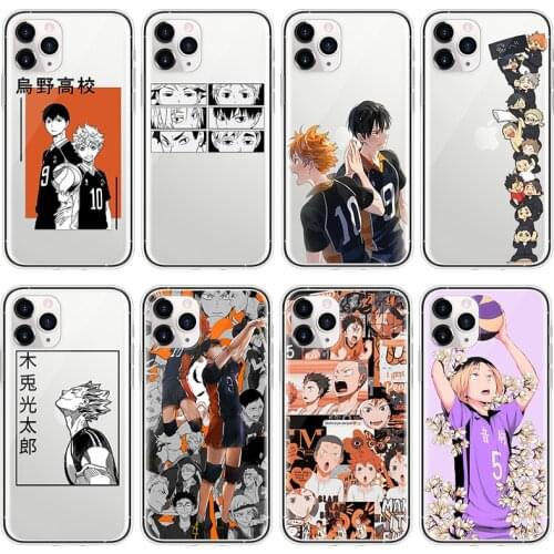 For Huawei Honor 10i 20i 10X 8A 8X 9 Lite Play 9A P20 P30 P40 Mate 20 10 40 RS Pro Lite E Nova 5T Anime Volleyball Case Bumper