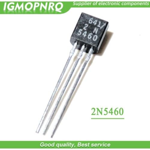 10PCS 2N5460 5460 TO92 JFET Junction Field Effect New Original Free Shipping