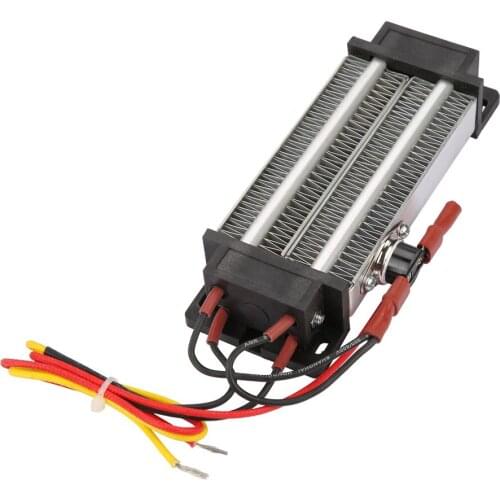 Electric Ceramic Thermostatic PTC Heating Element Heater Surface Insulation Constant Temperature Air Heating 500W 110V