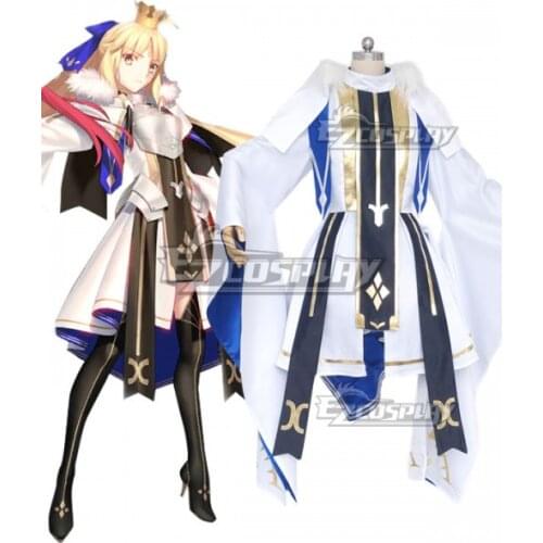 Fate Grand Order FGO Caster Artoria Pendragon Stage 3 Dress Halloween Party Suit Adult Outfit Christmas Set Cosplay Costume E001