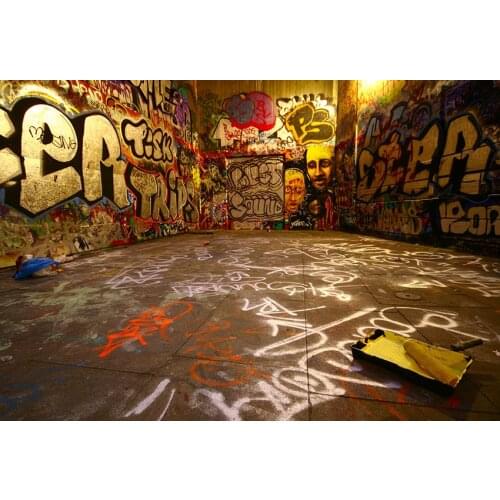 Comic doodle art birthday photo backgrounds vinyl graffiti photography backdrop for photo Studio accessories fotografia lv-961