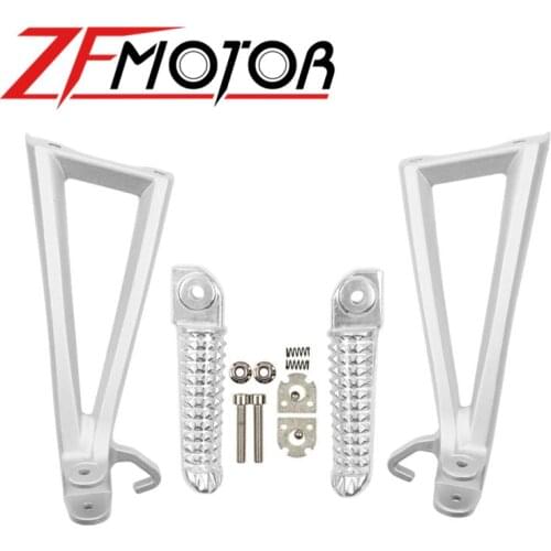 Motorcycle Rear Footrest Foot Pegs Bracket Kits For YAMAHA YZF R6 2006-2017 2007 2008 2009 2010 2011 2012 2013 2015 2014