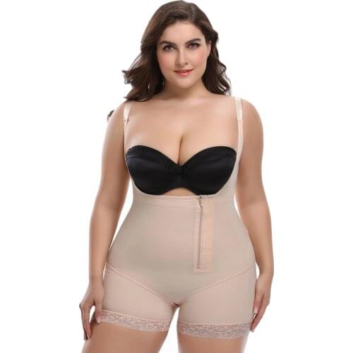 Waist Trainer Body Shaper Women Plus Size Latex Shapewear Slimming Corset Modeling Strap Butt Lifter Control Pants Underwear