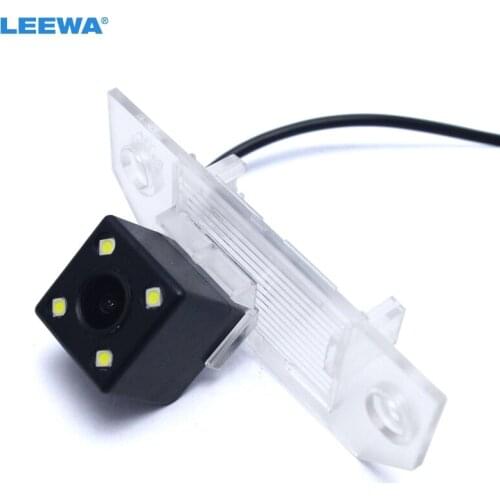 LEEWA Special Car Rearview Camera With LED Light for FORD FOCUS SEDAN/Hatchback/C-MAX Backup Camera #CA4030