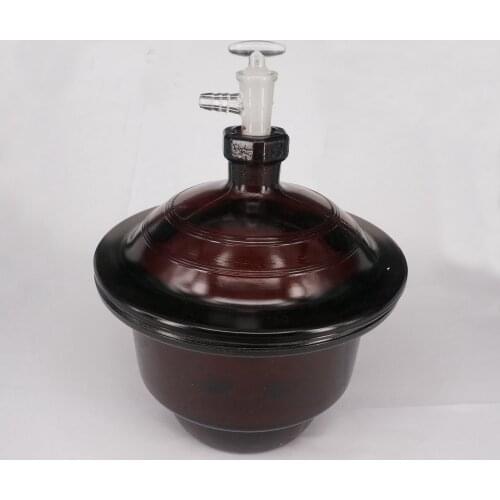 150mm Vacuum Brown Glass desiccator jar lab dessicator dryer Lab glassware Kit Tools