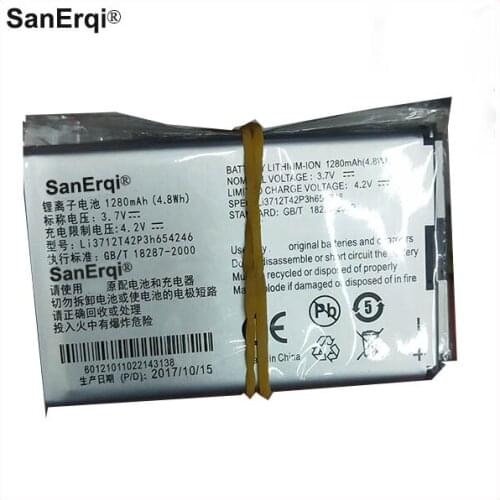 10pcs Li3712T42P3h654246 1280mAh Original Rechargeable Phone battery For ZTE L530G U232 U805 Mobile Phone Battery