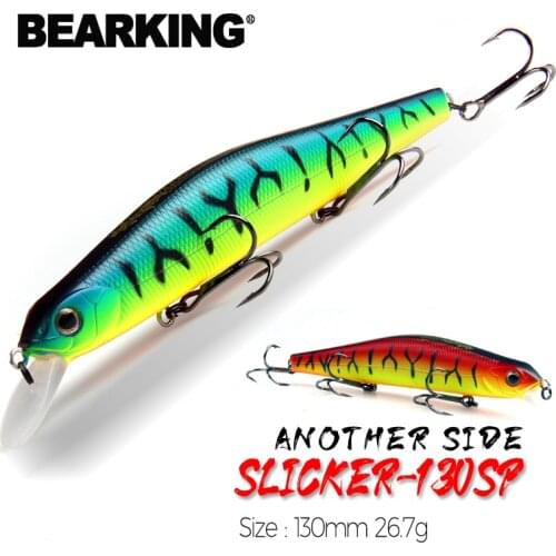 BEARKING 13cm 11cm 9cm 8cm magnet weight system long casting New model fishing lures hard bait quality wobblers minnow