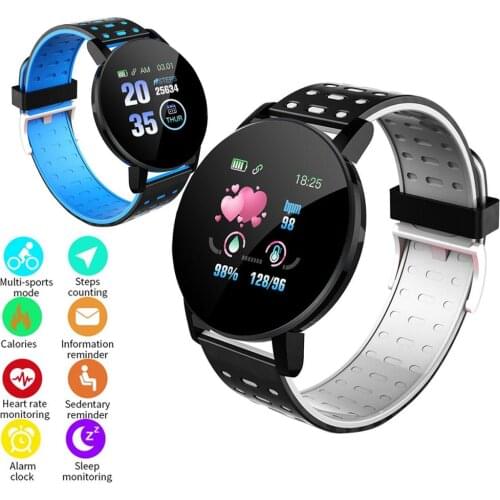 1.3 inch TFT screen Smart Watch Blood Pressure Heart Rate Pedometer Fitness Tracker Smart Bracelet a variety of sports modes