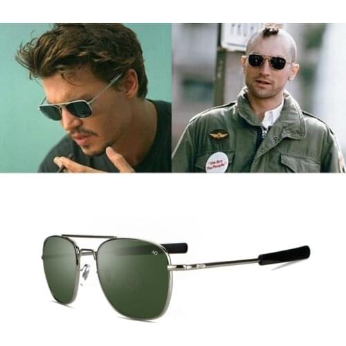 Pilot Sunglasses Fashion Men AO Sunglasses Aviation Zonnebril Mannen Douglas Macarthur Sun Glasses Outdoor Luxury Man Eyeglasses