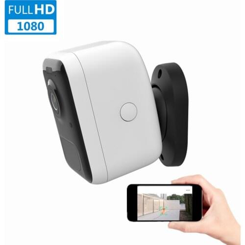 WiFi Battery Camera 1080P AI Smart Security CCTV Surveillance IP Indoor Two Way Audio Rechargeable PIR Motion Detection Camera