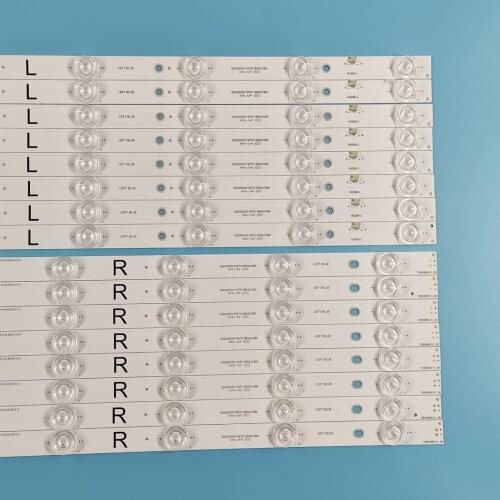 16 pcs LED backlight strip for Panasonic TX-55DX600E TX-55DX650B TX-55AX630B TX-55AX630E TX-55DX600B TB5509M 550TV01 550TV02 V4