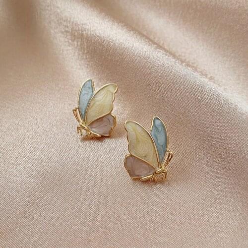 2021 Trendy Exquisite Butterfly S925 Stud Earrings for Women Designer Creativite Luxury Jewelry Accessories Party Jewelry Decor