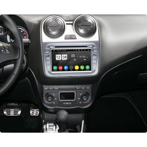 8-Core 4G 64G Android 11 Car DVD Player GPS CarPlay Auto DSP WIFI Radio for Alfa Romeo Mito 2008 Stereo Navigation SWC Headunit