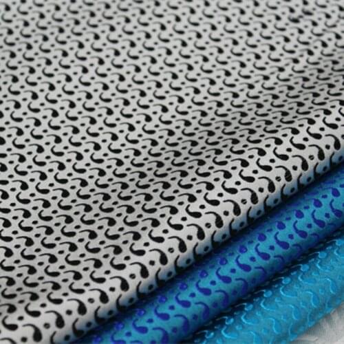 CF169 1Yard Little Tadpoles Chinese Style Silk Jacquard Silk Jacquard Satin Fabric Upholstery Garment Chinese Style Fabric