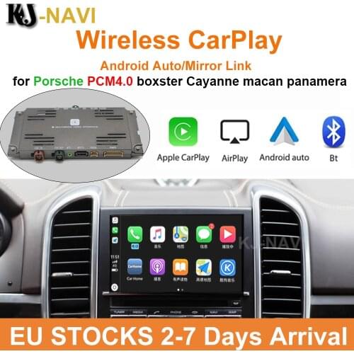 For Porsche Cayman Macan Bosxter 911 PCM4.0 PCM 4.0 2017 2018 Wireless Apple Carplay Car Play Adapter Aftermarket Accessories