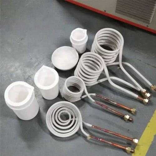 Different shape induction coils suitable for induction heating melting machine induction coils only