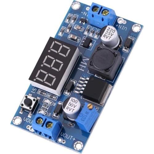 LM2596 DC DC Power Module Adjustable 4.0~40 V Voltage Regulator Step Down Converter With LED Display Power Supply