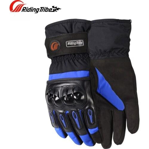 Motorcycle Winter Warm Gloves Waterproof Skiing Racing Touch Screen Motocross Cycling Bicycle Travel Luvas Guantes Mitten