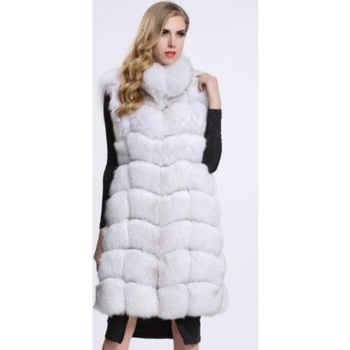 ZADORIN 2020 New Stand Fur Collar Winter Coat Women Plus Size Solid Sleeveless Furry Faux Fur Vest Female Coats Long Outerwear