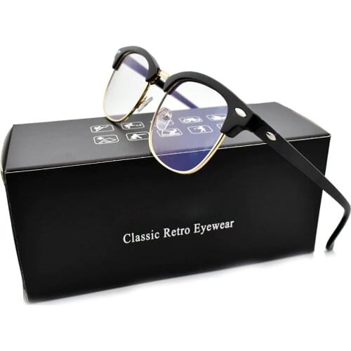 2019 Computer Glasses Anti Blue Ray Light Eyeglasses Transparent For Women Men Spectacle Frame UV Blocking Gaming Filter Eyewear