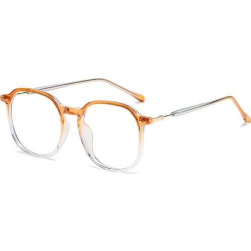 Fashion Shield Shape Frame Glasses Rice nail Anti Blue Light Glasses Women&Men Optical Spectacle Glasses Myopia Eyeglasses TR90