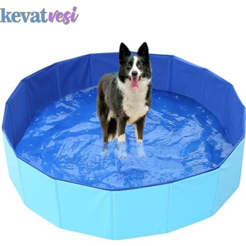 Pet Swimming Pool Foldable Tub Bathtub Portable Puppy Bathing Pool Slip Resistant Cleaning Tool Dogs Cats Pet Bath Supplies