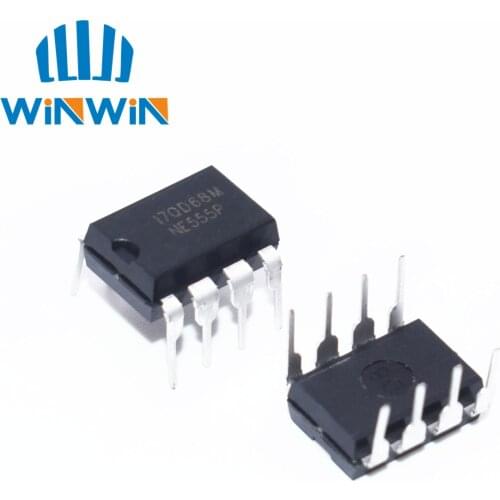 10pcs NE555P NE555 DIP8 Single high precision timer NEW IN STOCK