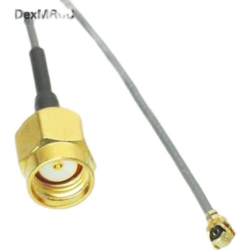 2PCS RF IPX / u.fl Switch RPSMA male Pigtail ufl.ipx to rp-sma male Cable 15cm For PCI Wifi Card Wireless Router Fast Shipping