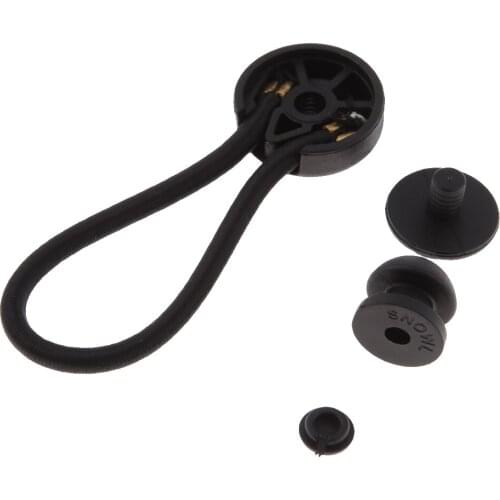 3 PackBlack Ball Bungee Bungie Cord Tarp Tie Down Strap Canopy