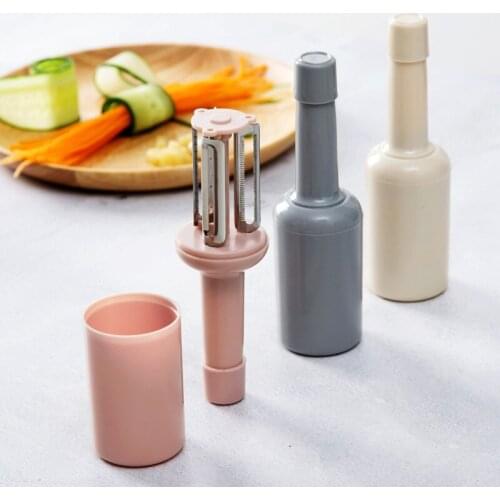 3 In 1 Multifunctional Kitchen Stainless Steel Fruit Peeler Creative Fruit And Vegetable Slicer Potato Peeler Kitchen Gadget