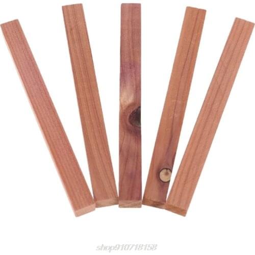5Pc Wardrobe Clothes Drawer Mildew Camphor Bug Repellent Natural Cedar Wood Anti-moisture Moth Wardrobe D22 20 Dropshipping