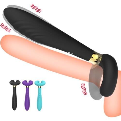 10 Speeds Vibrator Double Penetration Anal Plug Butt Plug Vibrator For Men Strap On Penis Vagina Plug Adult Sex Toys For Couples