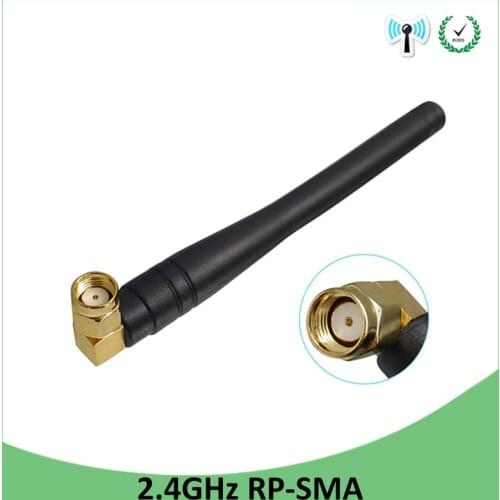 2.4 GHz WiFi Antenna 3dBi Aerial RP-SMA Male Connector 2.4ghz antena wi fi antenne IOT PCI Card USB Wireless Router Wifi Booster