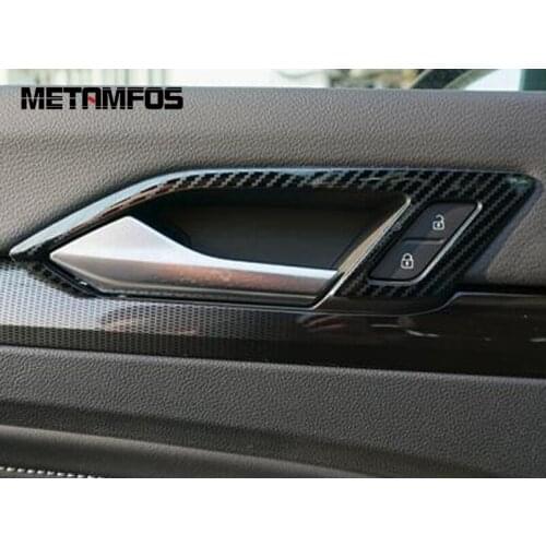 For Volkswagen Golf MK8 Pro R 2021 2022 Inside Door Handle Bowl Cover Trim Sticker Decoration Frame Interior Car Accessories