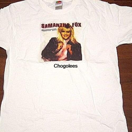 SAMANTHA FOX Unisex T Shirt Never been worn. Size M