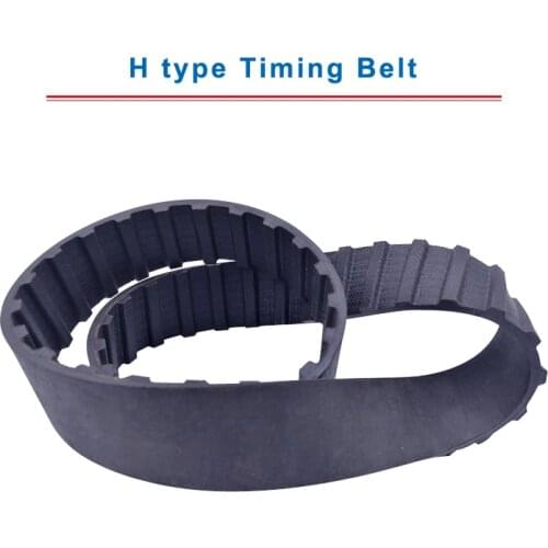 H type timing belt model-850H/860H/870H/880H/885H/890H/900H/910H Trapezoid teeth belt teeth pitch 12.7 mm width 25/30 mm
