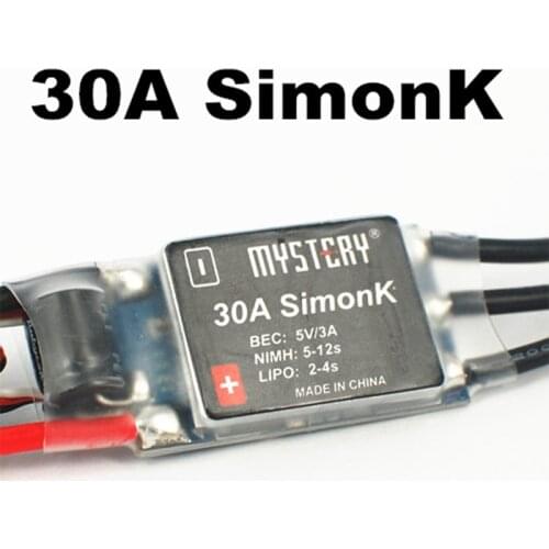 Mystery FPV 30A SimonK ESC Speed Controller w/ 3A 5V UBEC For RC Quadcopter
