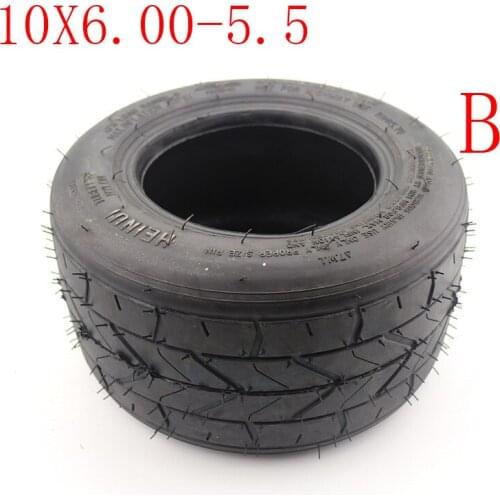 10x6.00-5.5 Small Motorcycle Tubeless Tire Electric Vehicle Wheel Motor Special Vacuum Tyres Egg Car Small Tire