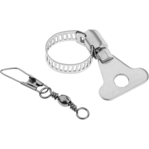 Flag Pole Hardware Parts Repair Halyard Rope and 4pcs Flag Swivel Snap Hooks