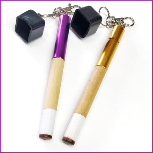 Mini Billiard Cue Stick Tip Tool With Key and Tip Pink Billiard Accessories Tips pin Needle China