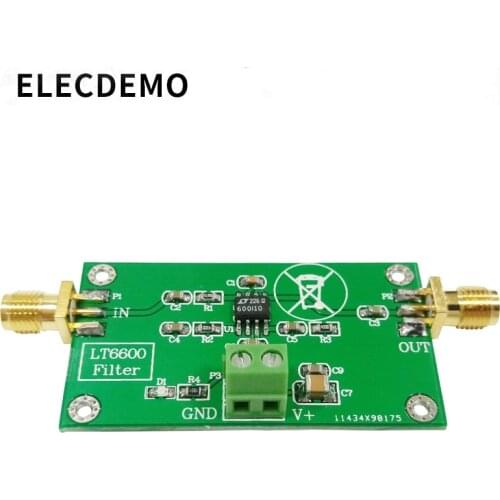 LT6600 Low Pass Filter Module Differential Amplifier Low Noise Low Distortion DAC Filter Processing