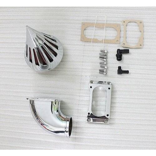 Motorcycle Chrome Spike Air Cleaner Kits Intake For Kawasaki Vulcan 2000s & Classic Lts Moto