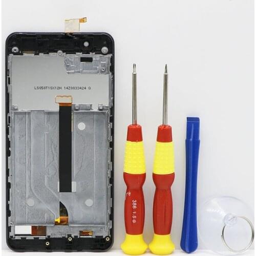 New original Touch Screen LCD Display For ZOPO Speed X Digitizer Assembly With Frame Replacement Parts+Disassemble Tool