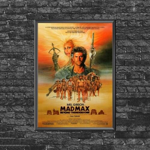Mad Max Beyond Thunderdome Movie Poster Wall Painting Home Decoration (No Frame)