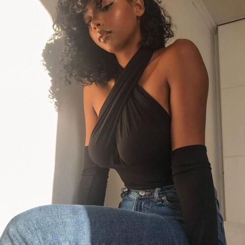 Sleeveless Back Hollow Out Sexy Tank WomenS Spring Autumn Summer Tube Crop Bustier Corset Top 2021 Underwear Active Bra