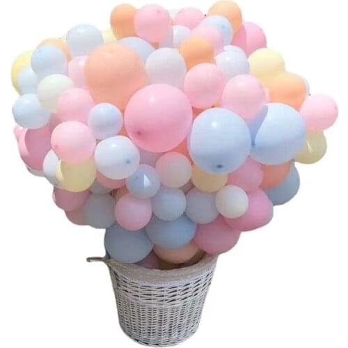 12Inch Macaron Pink Latex Balloons Birthday Party Wedding Christmas Decoration Balloon Kids Toys Air Baby Shower Balls Globos